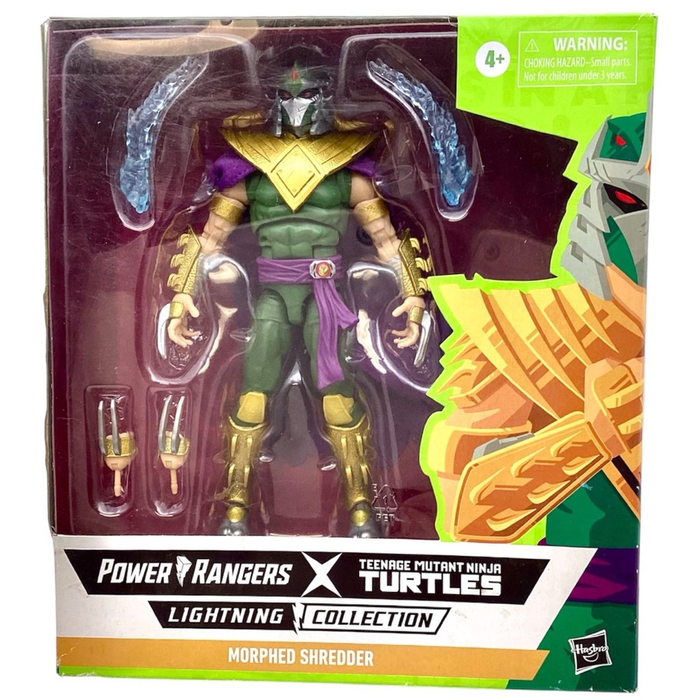 Power Rangers X Teenage Mutant Ninja Turtles “Morphed Shredder” Action F…